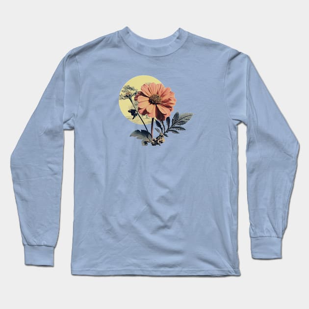 Amber Bloom Long Sleeve T-Shirt by Lovett Designs